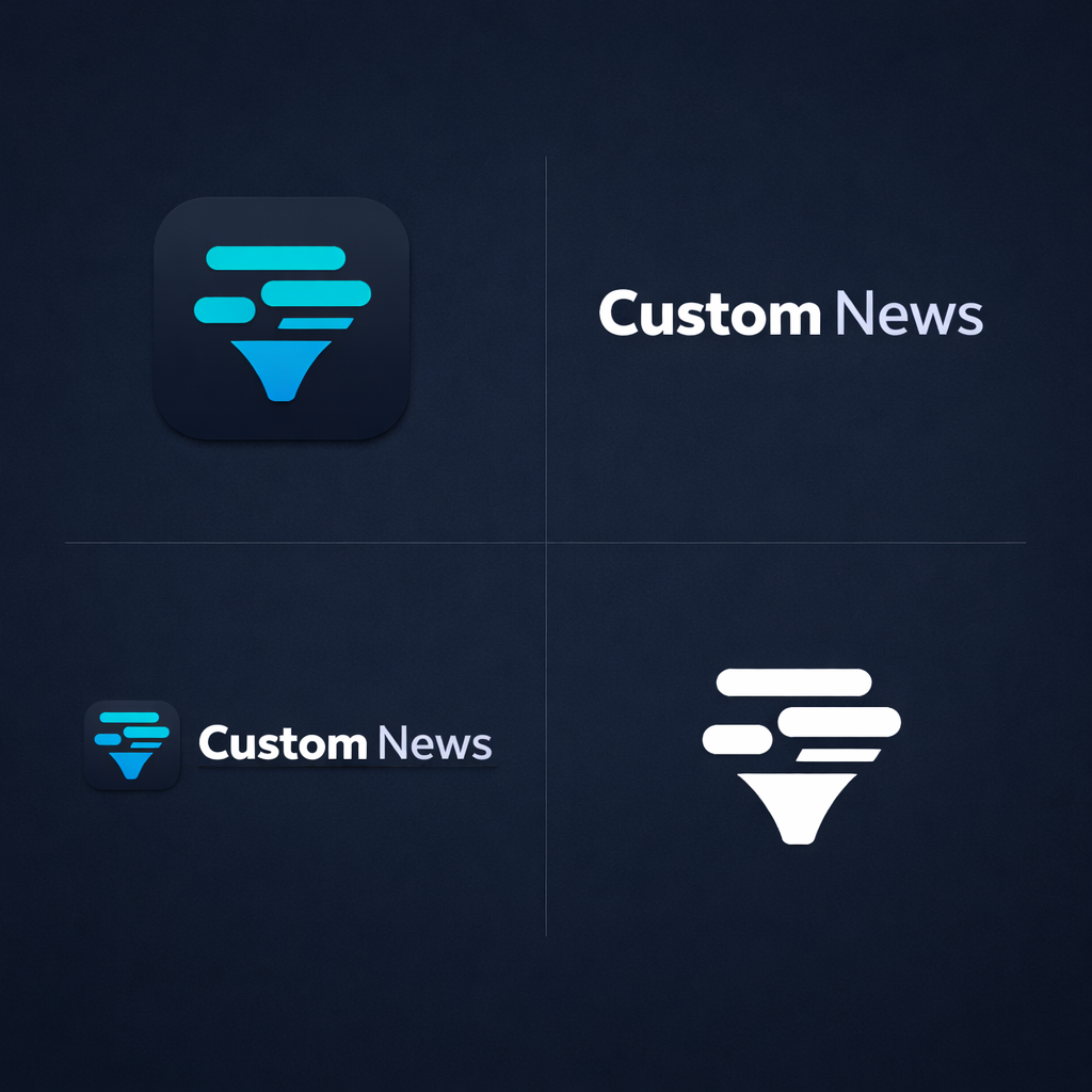 Identidade visual do CustomNews
